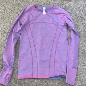Purple and Pink Knit Iviva Long sleeve